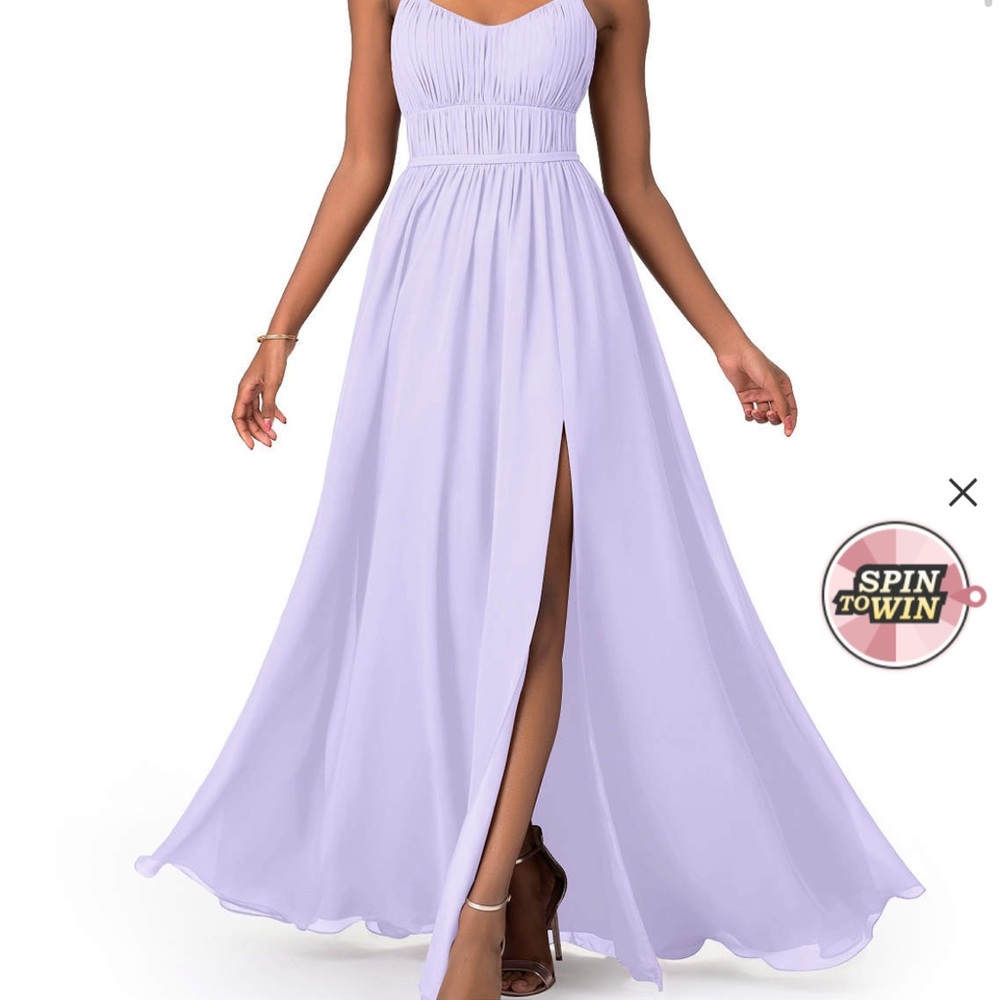 UNALTERED lilac Azazie Yanelie